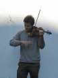 Violinista al Beaubourg, di sangiopanza