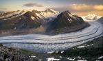 Il ghiacciaio dell'Aletsch, di Tiberio