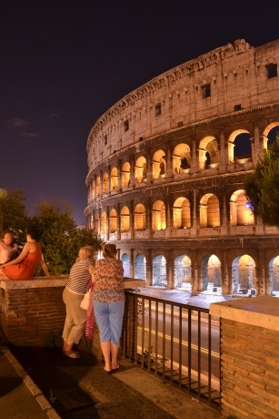 Il balcone sul Colosseo