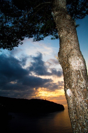 tramonto a Palma da Maiorca