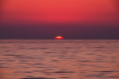 a sunset Greek
