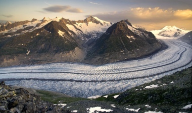 Il ghiacciaio dell'Aletsch