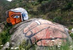 murales su roccia, di streghetta8