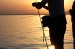 Pescare al tramonto, di alessandra140888