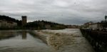 L'Arno in piena