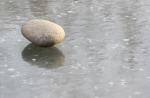 la pierre sur la glace