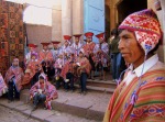 Pisac, Perù: messa quechua con intrusa..