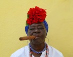 Cuban Woman with Cigar, di Lukas