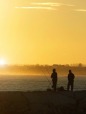 pescatori al tramonto, di mik78