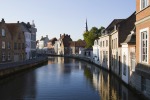 Un tranquillo angolo di Bruges, di lino