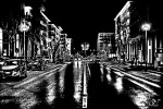 Cuneo di notte, di AngeloCirilli (O)