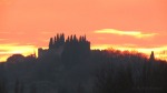 castello di Soiano del garda al tramonto, di robyvenice