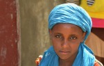 Giovane Etiope, di ginocosta