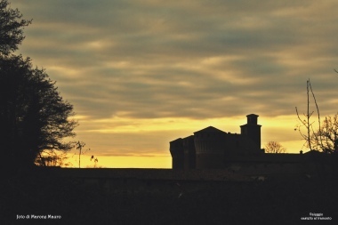 Il castello nel tramonto