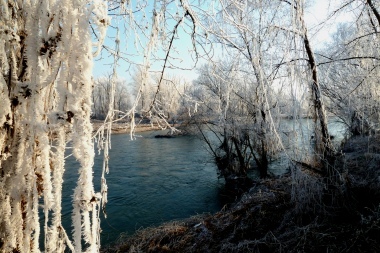 Il nostro fiume d'inverno