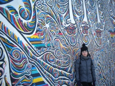 Sul muro di Berlino...