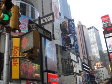 Scorcio di Time Square(NY)