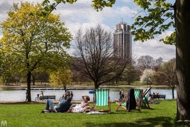 postcard, from hydepark