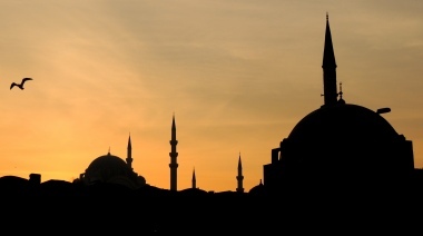 Tramonto sulla moschea