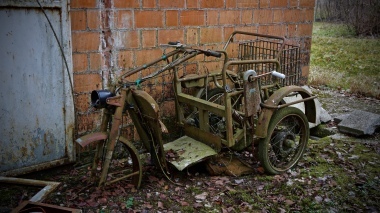 vecchia motocarrozzetta