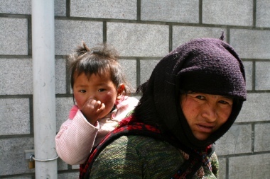 Madre tibetana